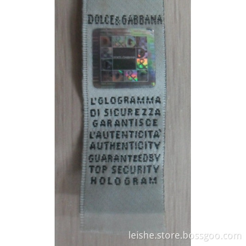 hologram for tag,label sticker